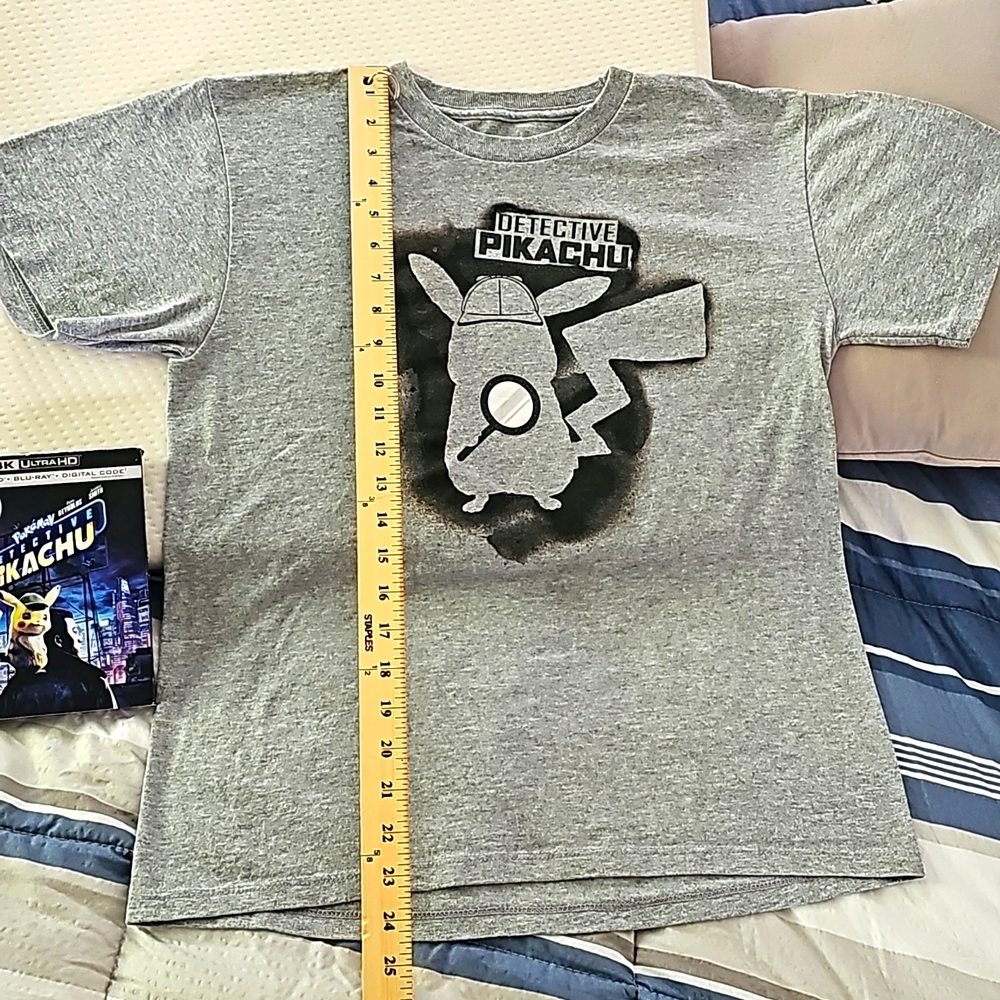 Pokémon Bundle - Detective Pikachu shirt kids large. Pokémon - Detective Pikachu - Picture 5 of 7